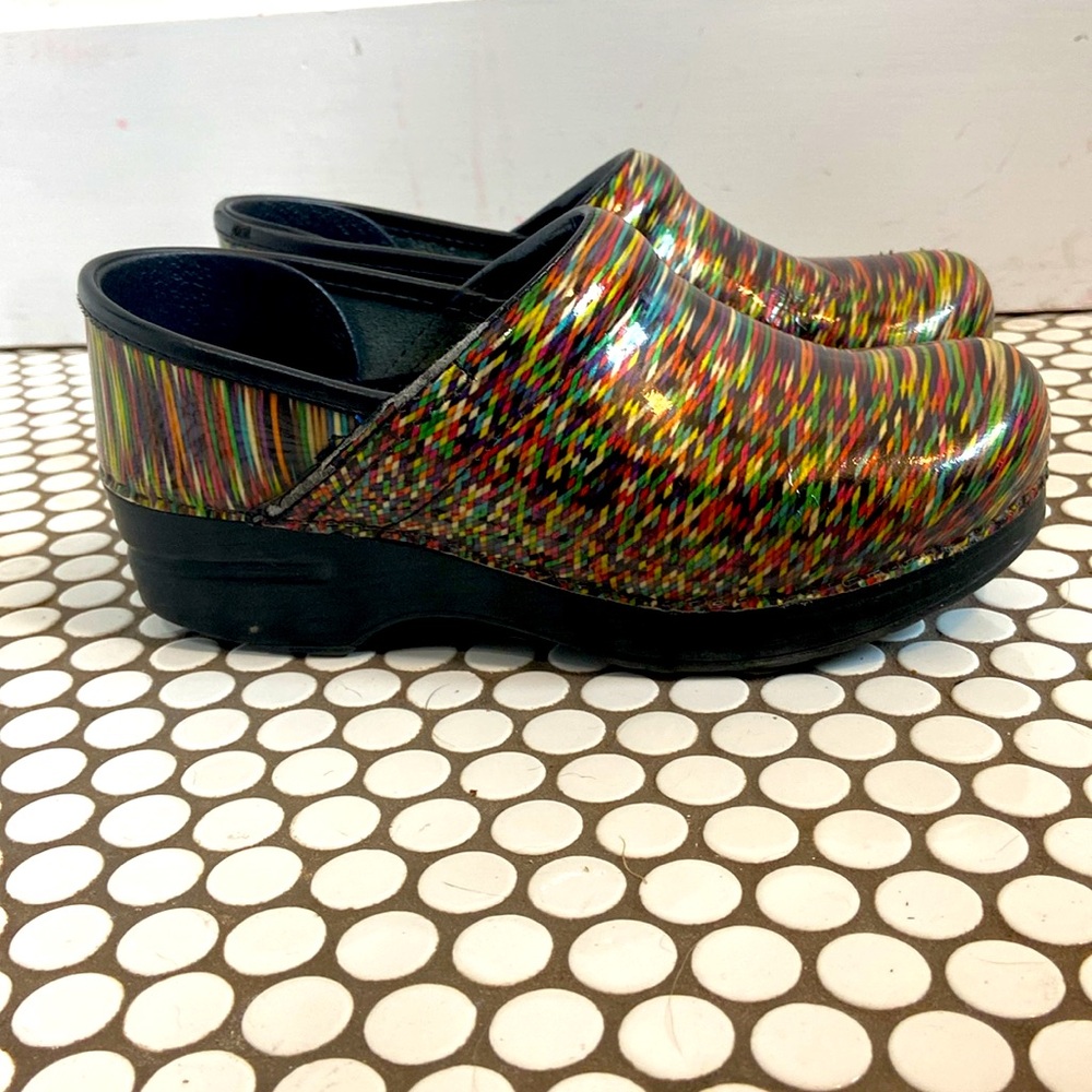 Dansko Multicolored Clogs Eu 36 Size 5.5 To 6 - image 1